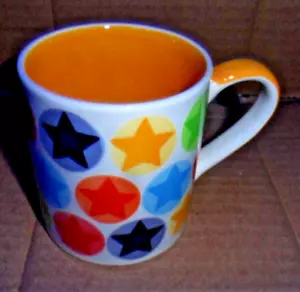 Whittard of Chelsea Multi Coloured Star in Circles Mug - Picture 1 of 13