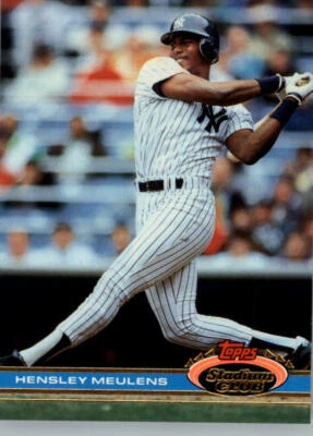 1991 Topps Stadium Club - #503 Hensley Meulens - Image 1 of 2