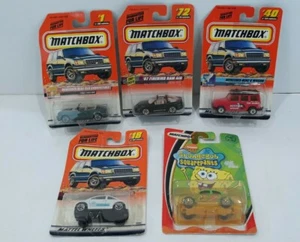 Matchbox🔥 97 Pontiac Firebird RAM AIR Benz CLK G Wagon VW Beetle Lot 5 Vintage - Picture 1 of 12