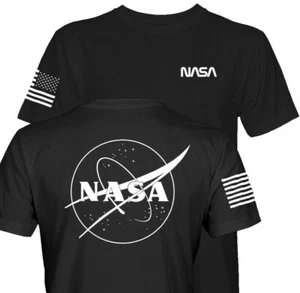 NASA LOGO T-Shirt - NASA worm Logo - NASA Meatball Space Shirt - Picture 1 of 3