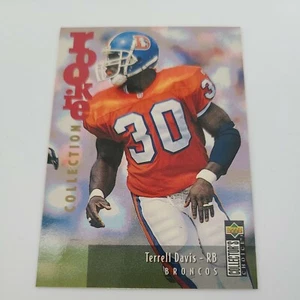 1995 Upper Deck Terrell Davis #U17 Rookie Denver Broncos Football Card - Picture 1 of 2