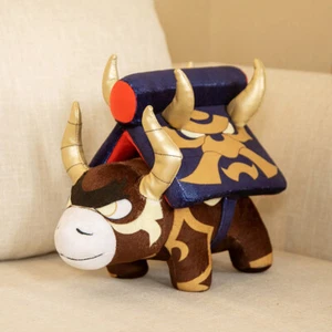 Game Genshin Impact Arataki Itto Stuffed Plush Doll Cow Plushie Toy Cosplay Prop - Picture 1 of 9