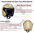 Royal Enfield Jet Open Face Mlg Helmet-Matt Desert Strom
