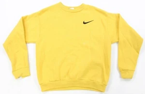 Rare Vintage NIKE Shoulder Swoosh Graphic Crewneck Sweatshirt 2000s Youth Size L - Picture 1 of 13