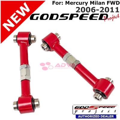 Brazos traseros ajustables rodamientos esféricos para MKZ 07-2012 Godspeed# AK-265-D Foto 1 de 4