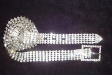 CRYSTAL BELLY CHAIN BELT FASHION  JEWELRY