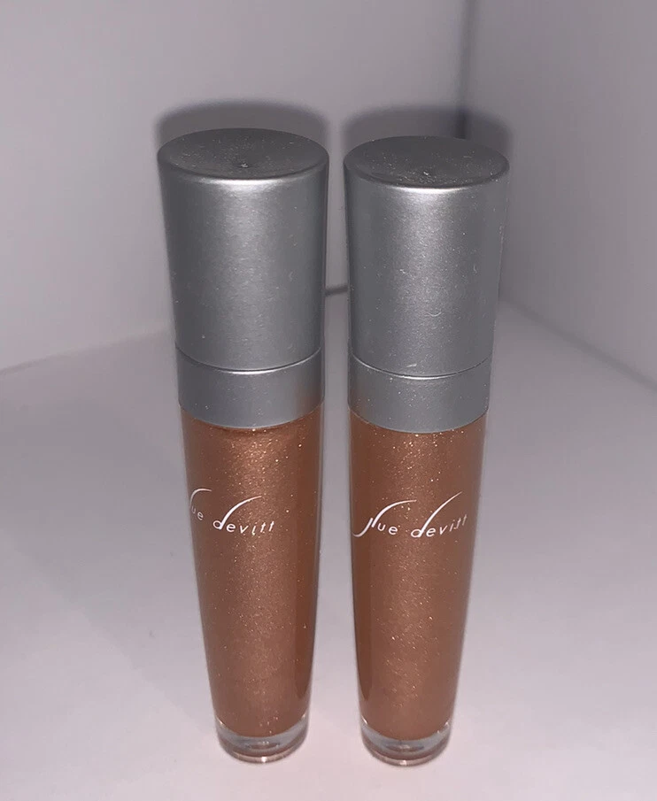 Блеск для губ Sue Devitt Burmuda Triangle ~лот из 2 ~ 0,15 унции каждый - Изображение 1 из 1