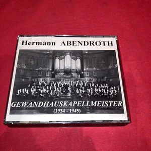 Cd Rarität - Abendroth- Gewandhauskapellmeister 1944- 45. 04723 - Picture 1 of 4