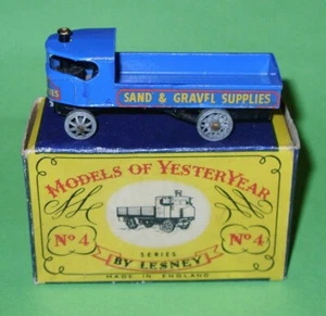 Matchbox Yesteryears / Y4 1928 Sentinel Steam Waggon in Type A Box - Picture 1 of 12