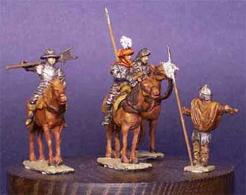 KAMARMA008 Svizzeri a cavallo Nancy 1477 1/72 metallo - Immagine 1 di 1