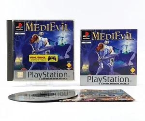 Sony Playstation 1 juego: Medievil - Platinum embalaje original instrucciones PAL | PS1 PSX - Imagen 1 de 4