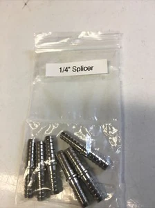 "Empalmes de línea de bebidas 6 piezas S/S 1/4""" - Imagen 1 de 1
