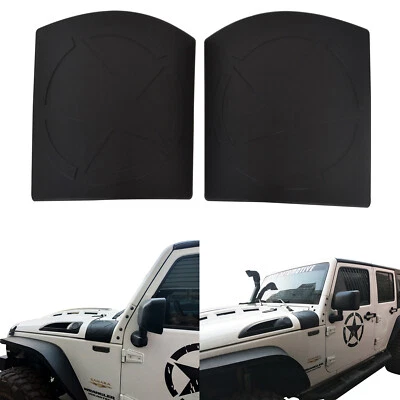  Par de cubiertas protectoras de esquina lateral con armadura de carrocería para Jeep Wranger JK 2007-2018 Foto 1 de 4