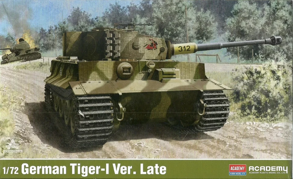 Academy Hobby 13431 German Tiger-Ⅰ Late Version 1/72 - Image 1 of 1