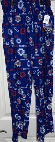 Concepts Los Angeles LA Clippers Men’s NBA SOFT Blue Pajama Pants Sz Large - NEW Cover