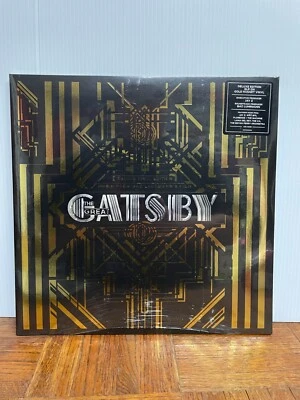 The Great Gatsby Deluxe Edition Soundtrack Gold Nugget 2xLP 2024 BRAND NEW** see - Image 1 of 4