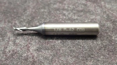 DoAll Single REG End Mill 1/8 x 3/8 x 3/8  2FL CC M-42 TiAlN 87890 (BN206) - Image 1 of 4