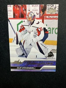 23-24 UD Series 2 Hockey Young Guns 457 Clay Stevenson - Bild 1 von 2