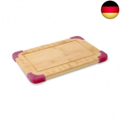BIOZOYG Bambus Schneidebrett für Kinder I Multifunktions- und Lernbrett mit  - Bild 1 von 4