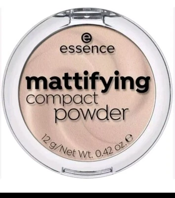 Essence -MATTIFYING COMPACT POWDER 11 Pastel Beige Nude Vegan 12g Free P&P - Image 1 of 2