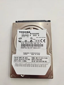 Hard Disk 2,5" SATA Toshiba MK2552GSX 250GB Usato* - Foto 1 di 2