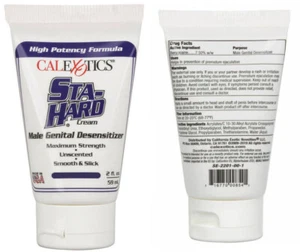 Sta-Hard Cream High Potency Smooth Slick Desensitising Prolong Delay Male Help - Picture 1 of 6