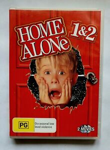 Home Alone 1 & 2 DVD 1990 Christmas Family Comedy Classic, Gift, Region 4, VGC