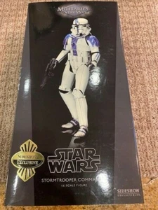 Stormtrooper Commander esclusivo STAR WARS SIDEHOW da collezione come nuovo con scatola scala 1/6 - Foto 1 di 13
