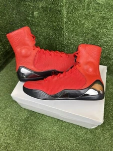 Size 10.5 - Nike Kobe 9 KRM EXT High Red Mamba 716993-600 OG iD What The CLEAN - Picture 1 of 11