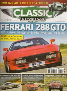 KLASSIKER & SPORTWAGEN 20 S2 FERRARI 288 GTO ALFA ROMEO GIULIA SS VW KARMANN GHIA - Bild 1 von 2