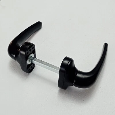 AFLEX Maniglia nera per infissi in alluminio - vendita a coppia