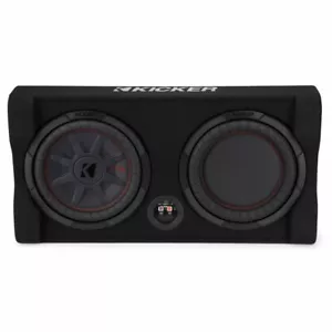 Kicker 48TRTP102 CompRT 10" flache Halterung Auto Subwoofer Gehäuse - Bild 1 von 5