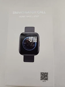 Smartwatch Call Heart Rate Step Counter Stop Watch Alarm Media Player and More - Picture 1 of 4