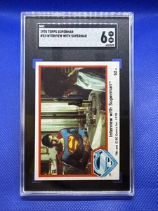 1978 TOPPS SUPERMAN # 52 SGC 6 EX/NM ** INTERVIEW WITH SUPERMAN - Picture 1 of 3