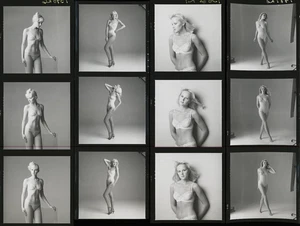 LQQK 12 negativi vintage 1984 SPLENDIDA LINGERIE MODELLO MODA PORTA ACCANTO #53 - Foto 1 di 4