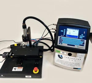 Impresora de codificación de inyección de tinta VideoJet 1520 con sistema de etiquetado TubeWriter 360 y cabezal de impresión - Imagen 1 de 24