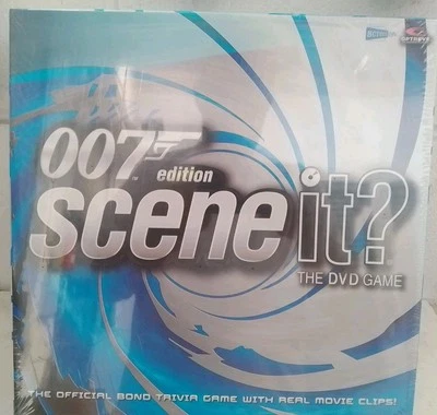 Scene It 007 James Bond Edition The DVD Board Game Version Movie NEW & SEALED - Image 1 of 2