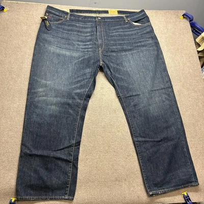 Polo Ralph Lauren Hampton Straight Jeans Men's 50B x 30 LW Morris Wash Blue NEW - Image 1 of 4