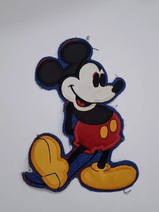 Vintage Mickey Mouse Aufnäher Patch Applikation - Bild 1 von 14