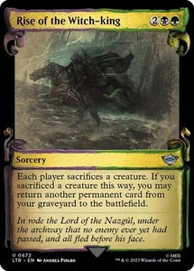 Rise of the Witch-king (Showcase Scrolls) - NM - Lord of the Rings LTR MTG - Picture 1 of 1