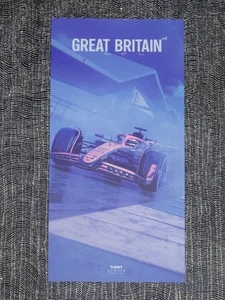Alpine F1 racing special edition Silverstone British GP 2025 driver card - Picture 1 of 2