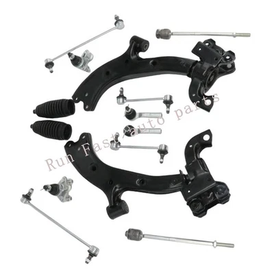 Fits Acura RDX 07-2012 2.3L 14x Front Lower Control Arms Tie Rods Sway Bars Kit - Image 1 of 4
