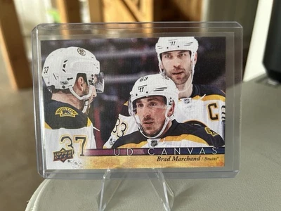 2017-18 Upper Deck - Ud Canvas #C7 Brad Marchand - Image 1 of 2