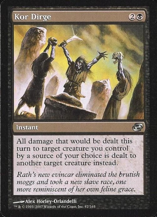 Kor Dirge - Medium Play MTG Planar Chaos - Image 1 of 1