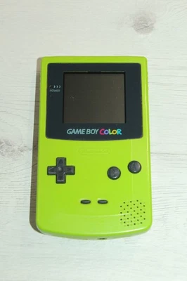 NINTENDO CONSOLA ORIGINAL "GAME BOY COLOR" VERDE PISTACHO TESTED 100X100 - Imagen 1 de 4