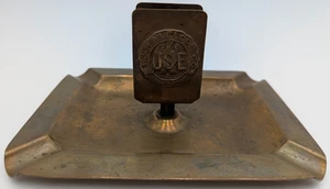 Bastian Bros. Bronce macizo USE Envelope Co. Soporte para fósforos Rochester NY - Imagen 1 de 6