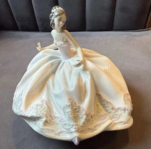 FIGURINA LLADRO "AL BALLO" #5859 OTTIME CONDIZIONI, IN SCATOLA ORIGINALE - Foto 1 di 11