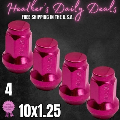 4 Bulge Lug Nuts 2014-2016 Can-Am Maverick Max 1000R 2019-2022 Sport 1000 Nut - Image 1 of 4