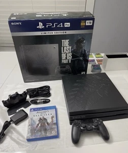 The Last of Us Part II 2 PS4 Pro Limited Edition Console 1 TB Sony Playstation 4 - Picture 1 of 21