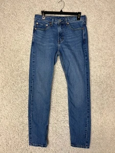 Levis 510 Jeans Mens 31x31 Skinny Blue Denim Stretch Basic Casual - Picture 1 of 10